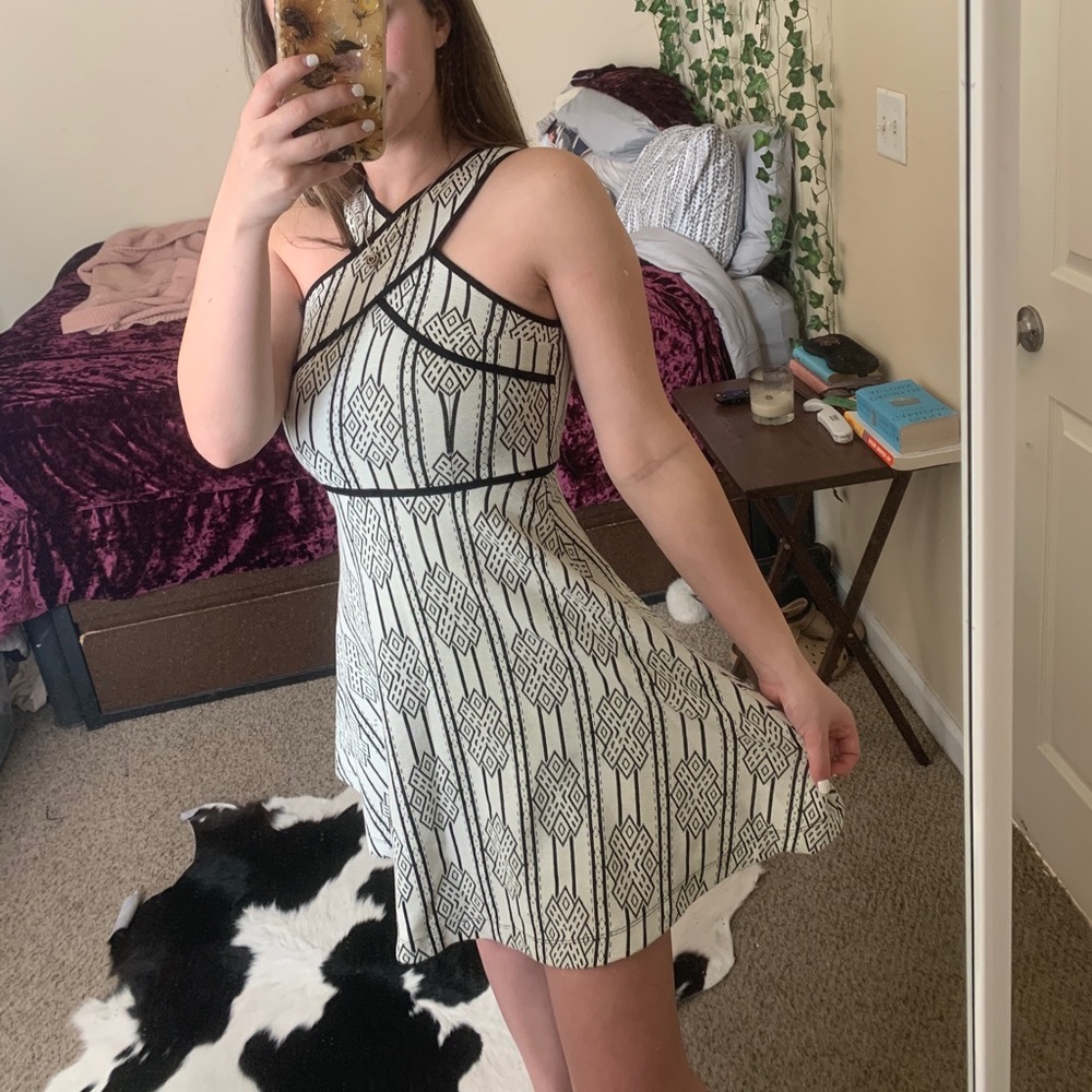 Express print dress